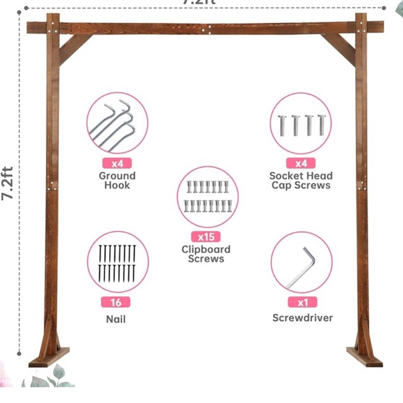 Wedding Arch - Picture 2 of 3